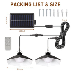 Rerekiki 4500mAh battery powers hours of light