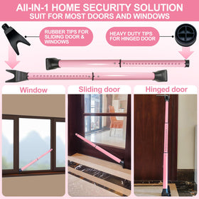 Rerishom security bar requires no installation for quick setup.