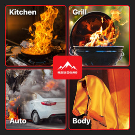 RESCUE GUARD emergency kit inclusion for fast incident response.