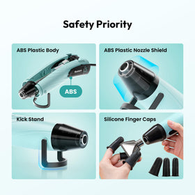 Resiners silicone covers protect fingers and surfaces during high-temperature tasks