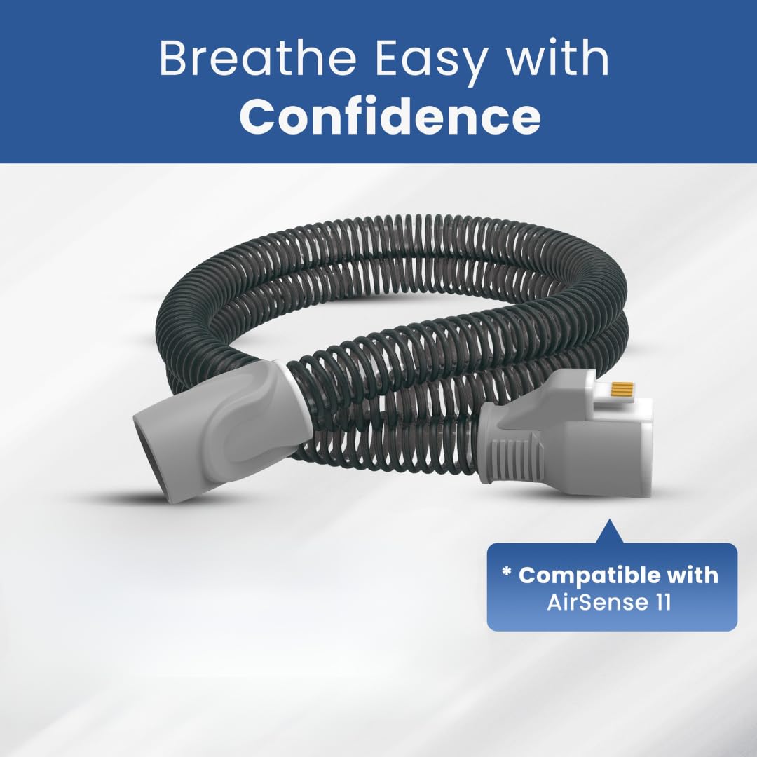 Durable, flexible RespiraX tubing for long-lasting comfort during use.