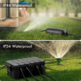 Restmo outdoor box UV-resistant material withstands sun exposure.