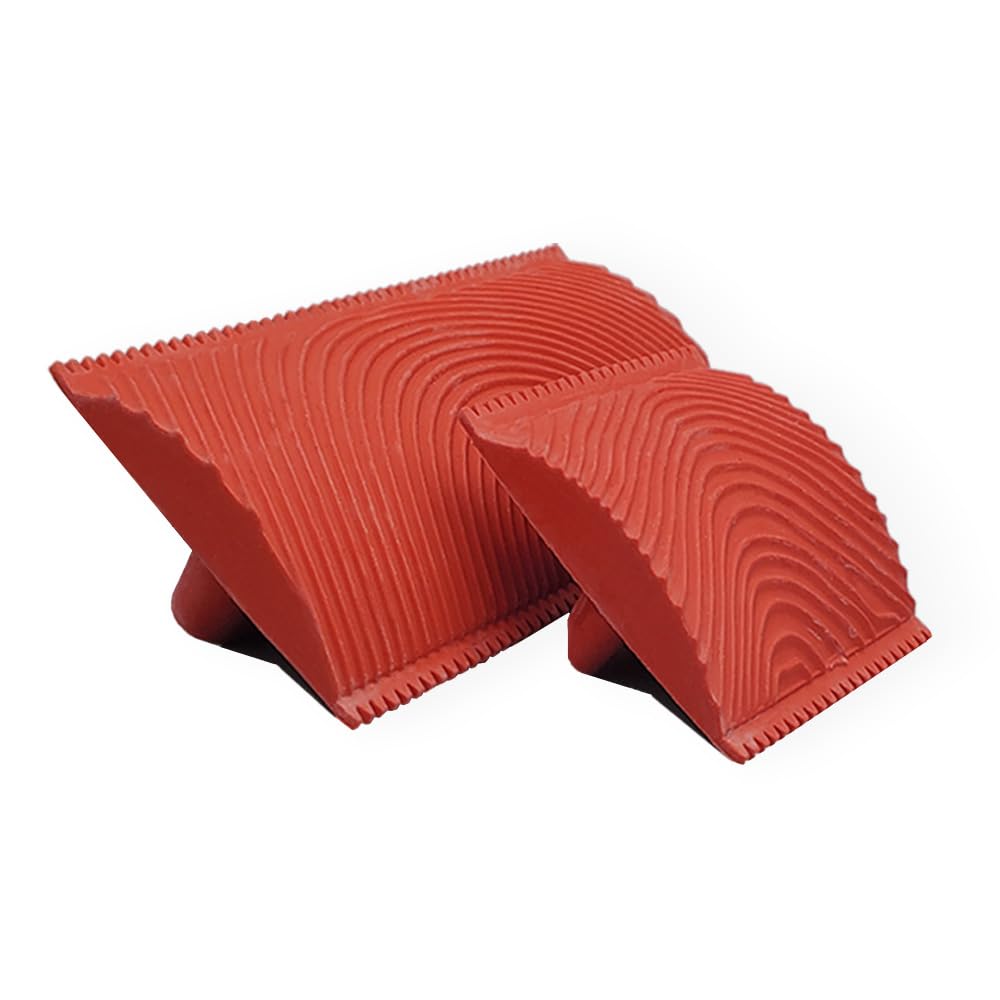 Retique It 3-inch wood grain tool creating realistic painted grain