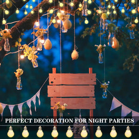 Retisee durable plastic bulbs resist breakage for long-lasting marquee displays.