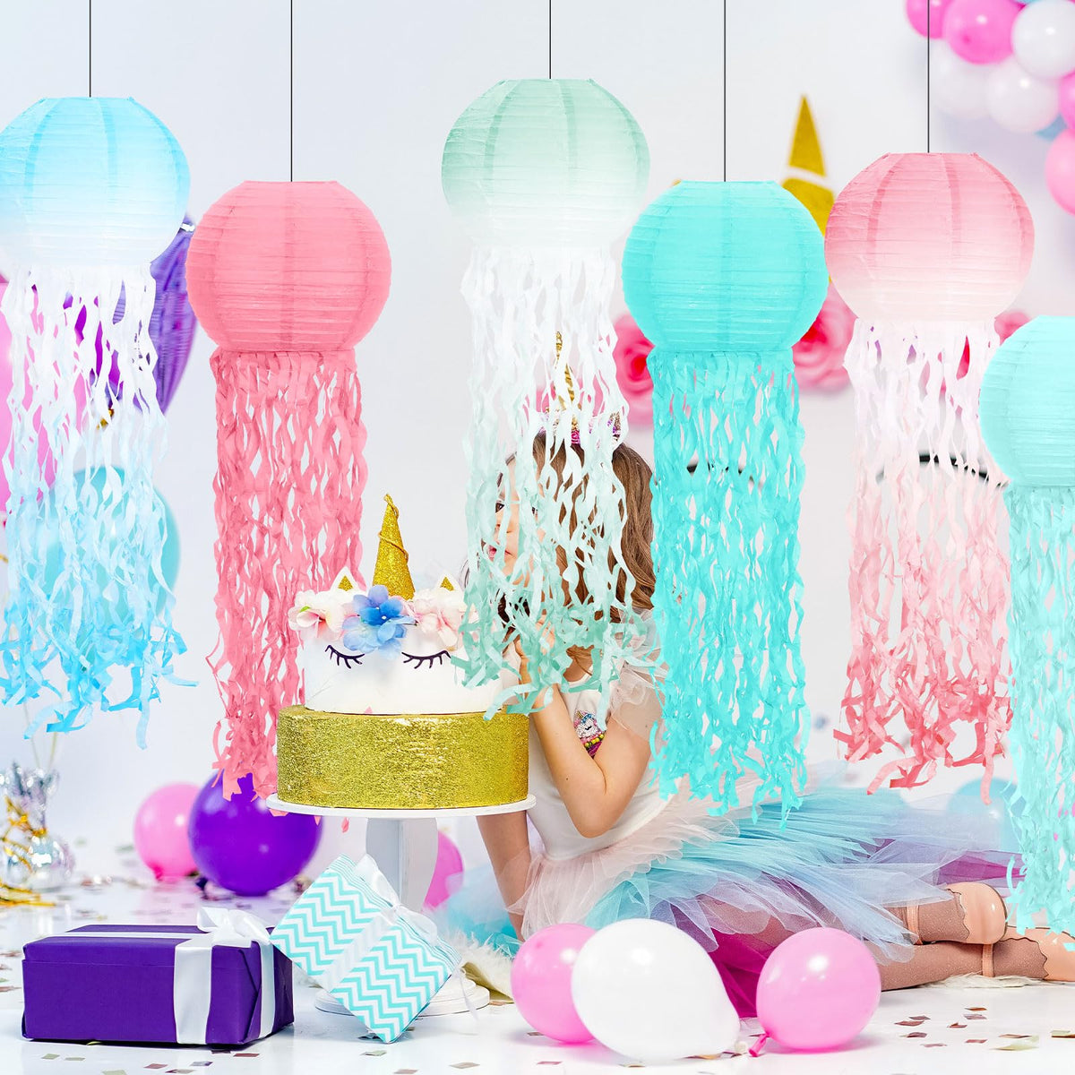 Retisee under-the-sea lanterns elevate mermaid or ocean party celebrations