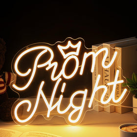 Retisee Prom Night neon sign with six brightness levels for versatile party lighting