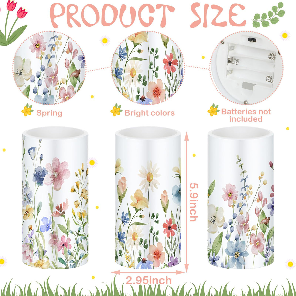 Retisee wildflower butterfly dragonfly design close-up highlights decorative detail for spring events