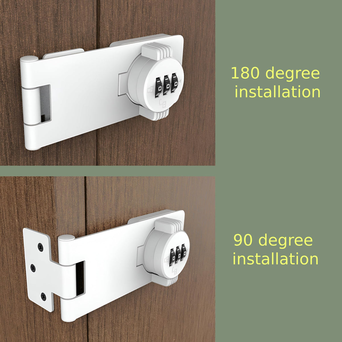 RETRIN twist knob mechanism provides fast password access