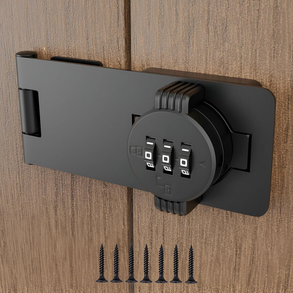 RETRIN keyless lock front view for secure access with a numeric code.