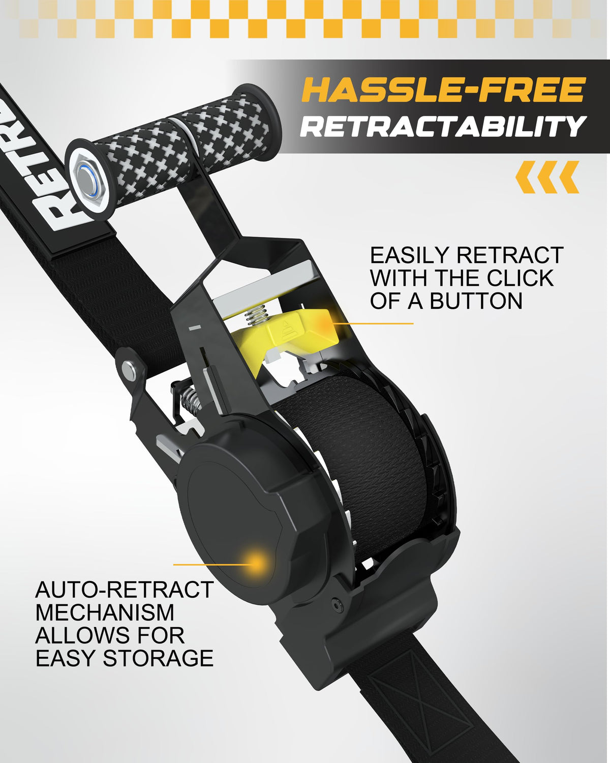 RETRUE coated S-hooks protect surfaces while securing heavy loads.