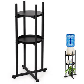 Retyion water dispenser stand with sturdy metal frame for 1–5 gallon bottles