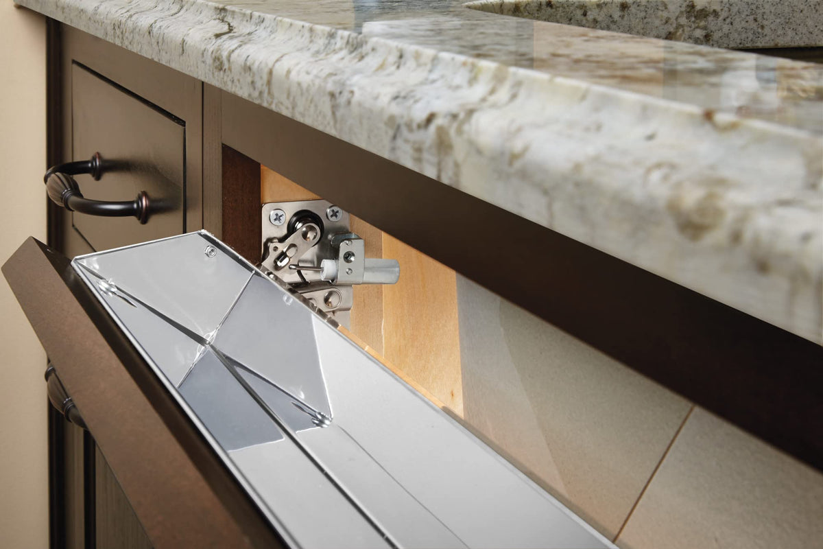 Rev-A-Shelf LD-0220-50SC 50-degree opening enables easy access to trays