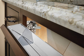 Rev-A-Shelf LD-0220-50SC 50-degree opening enables easy access to trays