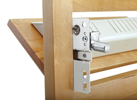Rev-A-Shelf LD-0220-50SC compact dimensions fit narrow spaces