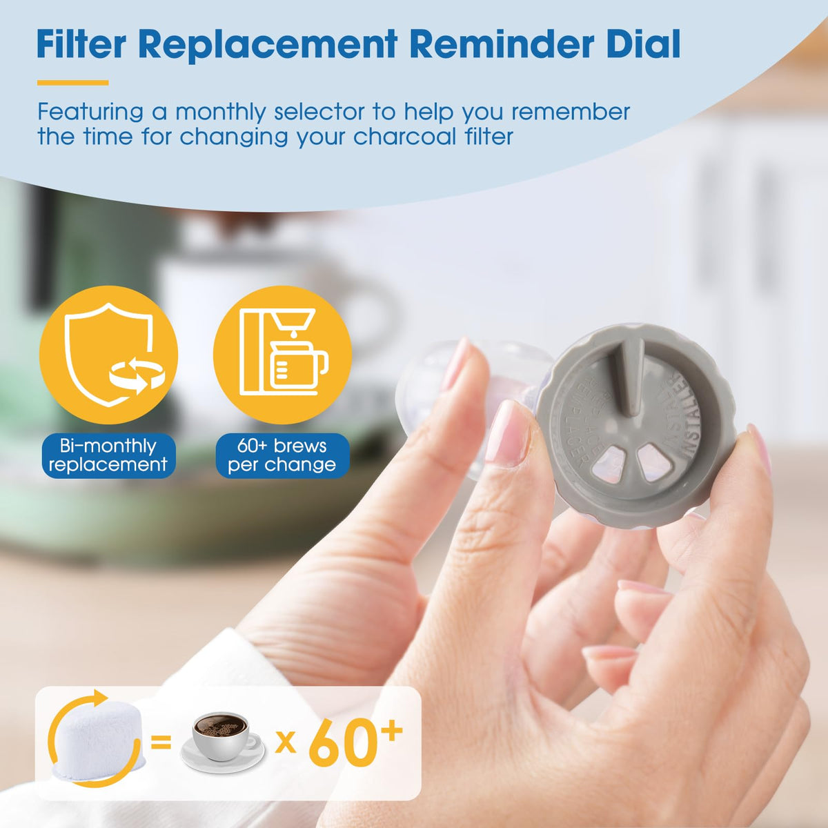 Revorit Keurig starter kit compact filter holder designed for durability