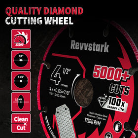 Upgraded brazing locks diamonds to the core for stable performance.