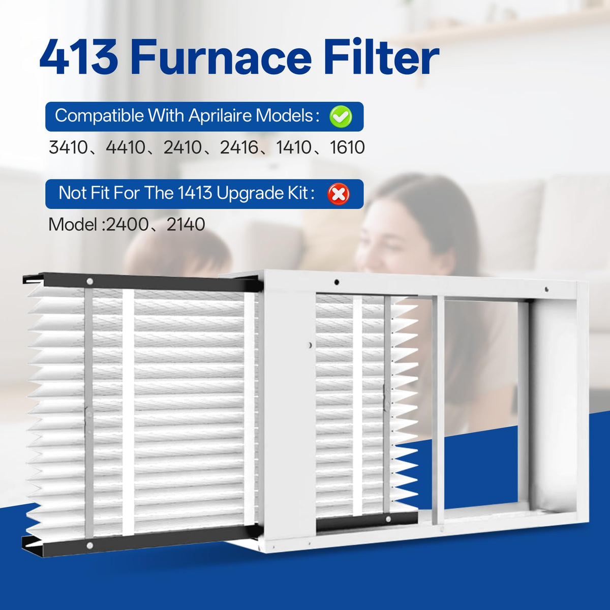 Rewarmee 413 MERV 13 filtration demonstrates high efficiency.