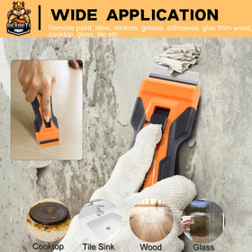 REXBETI DIY Heavy-Duty Scraper enables versatile home projects.