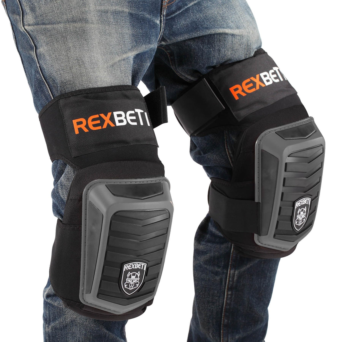REXBETI knee pads designed for cleaning work with durable fabric