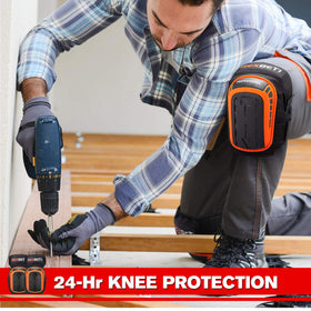 REXBETI knee pads use durable fabric and reinforced stitching for long-lasting wear