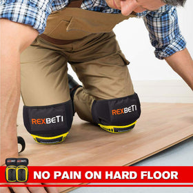 REXBETI knee pads with durable fabric for long-term use.