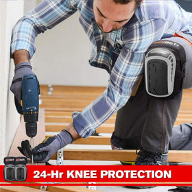REXBETI knee pads with extra-long strap for versatile sizing