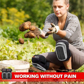REXBETI knee pads suitable for roofing, flooring, and gardening work