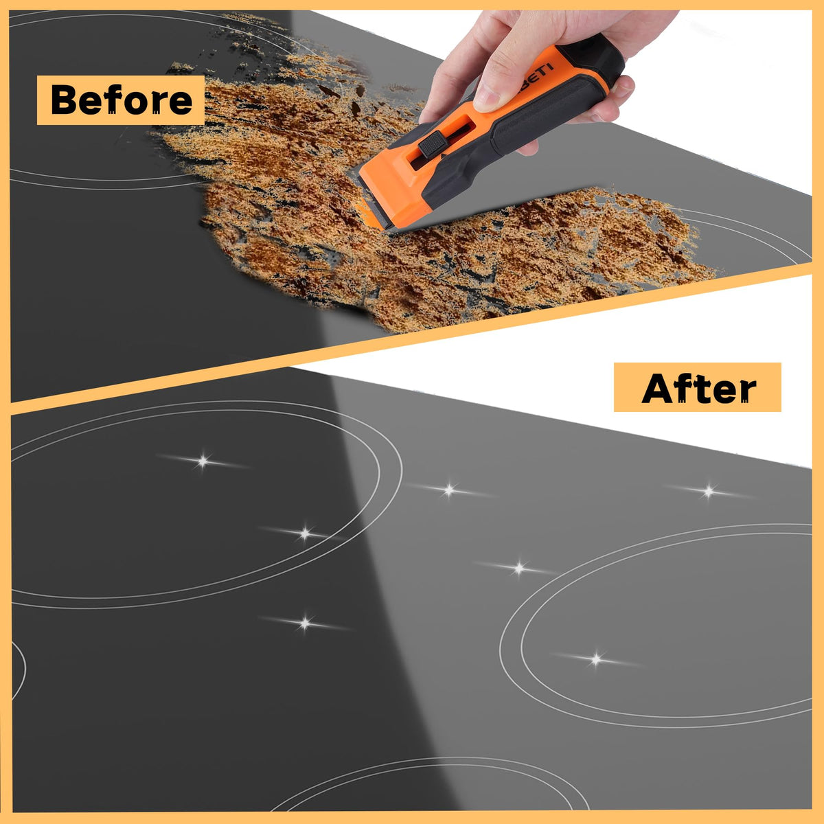 REXBETI Plastic Blades 300-Pack provide gentle, surface-safe scraping.
