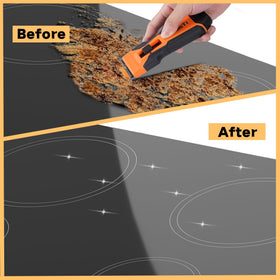 REXBETI Plastic Blades 300-Pack provide gentle, surface-safe scraping.