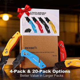 REXBETI SK2 blade construction delivers lasting sharpness.