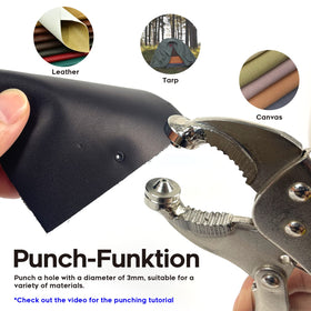 Rexhubro Snap Tool magnetic head enables stable mold changes during installation.