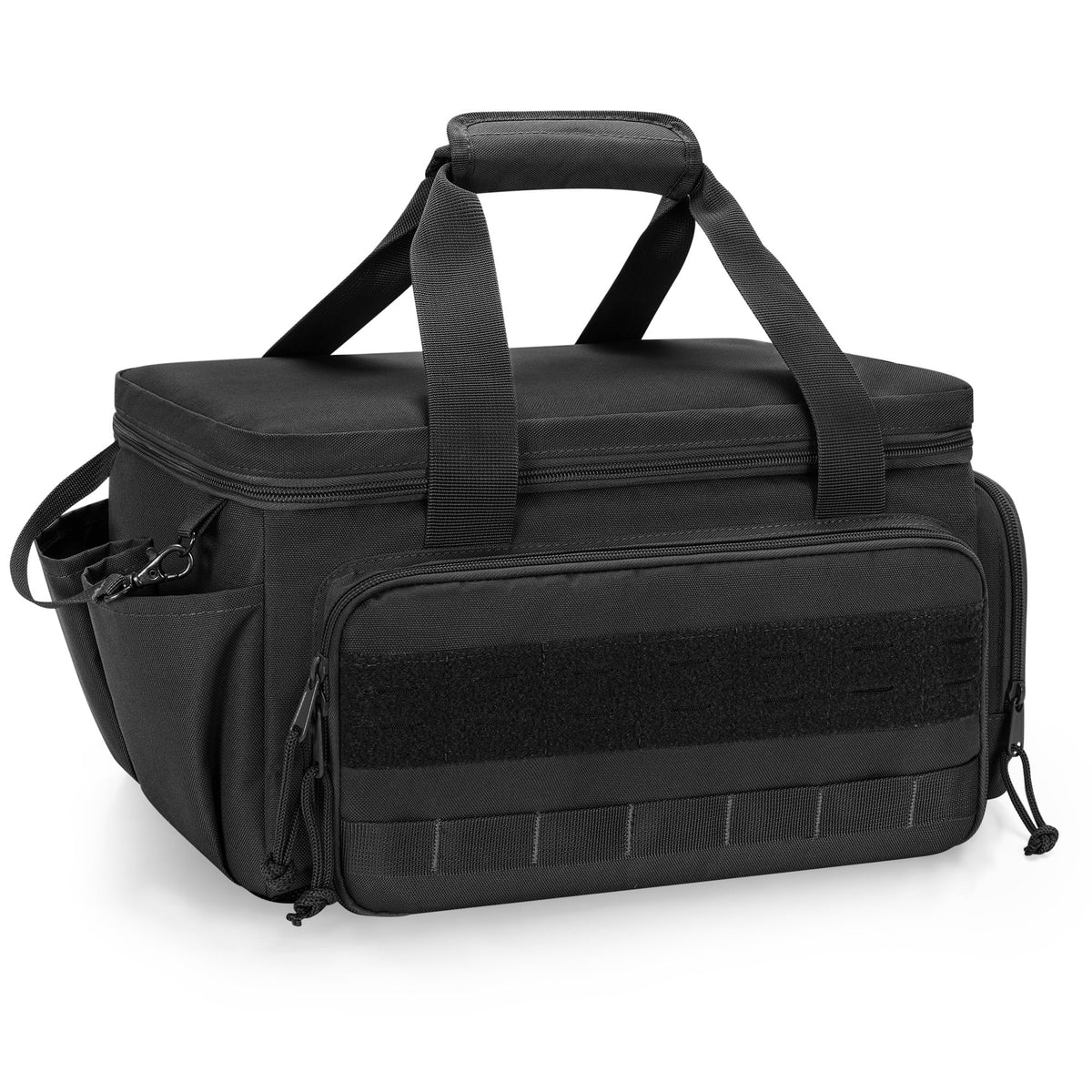 Rexmica multi-use tool tote suitable for repair, carpentry, or maintenance tasks.