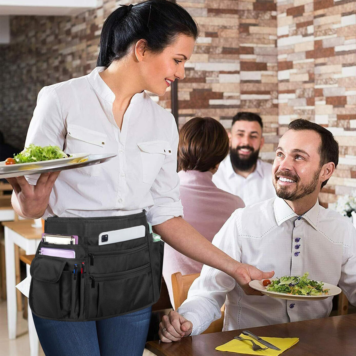 Rexmica apron suitable for restaurants, canteens, and kitchens.