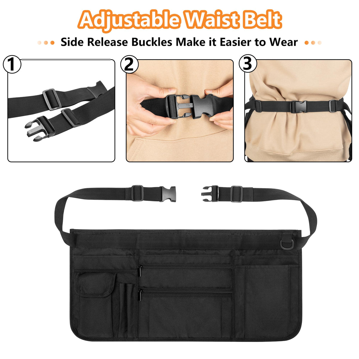 Tear-resistant nylon fabric offers durability and breathability.