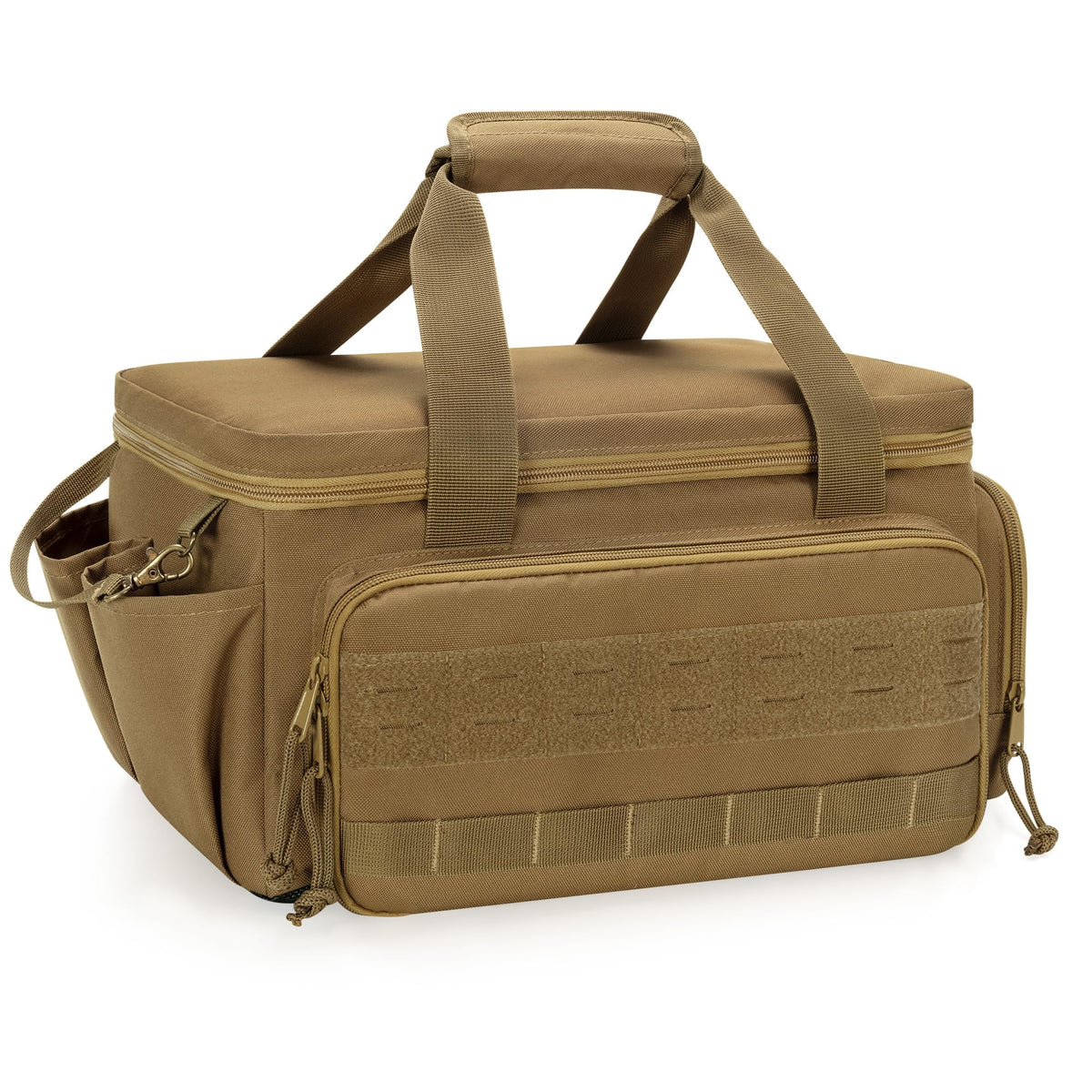 Rexmica bag dimensions 14.4 x 8.5 x 8.1 inches.