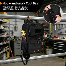 Rexmore durable tool bag designed for daily professional use.