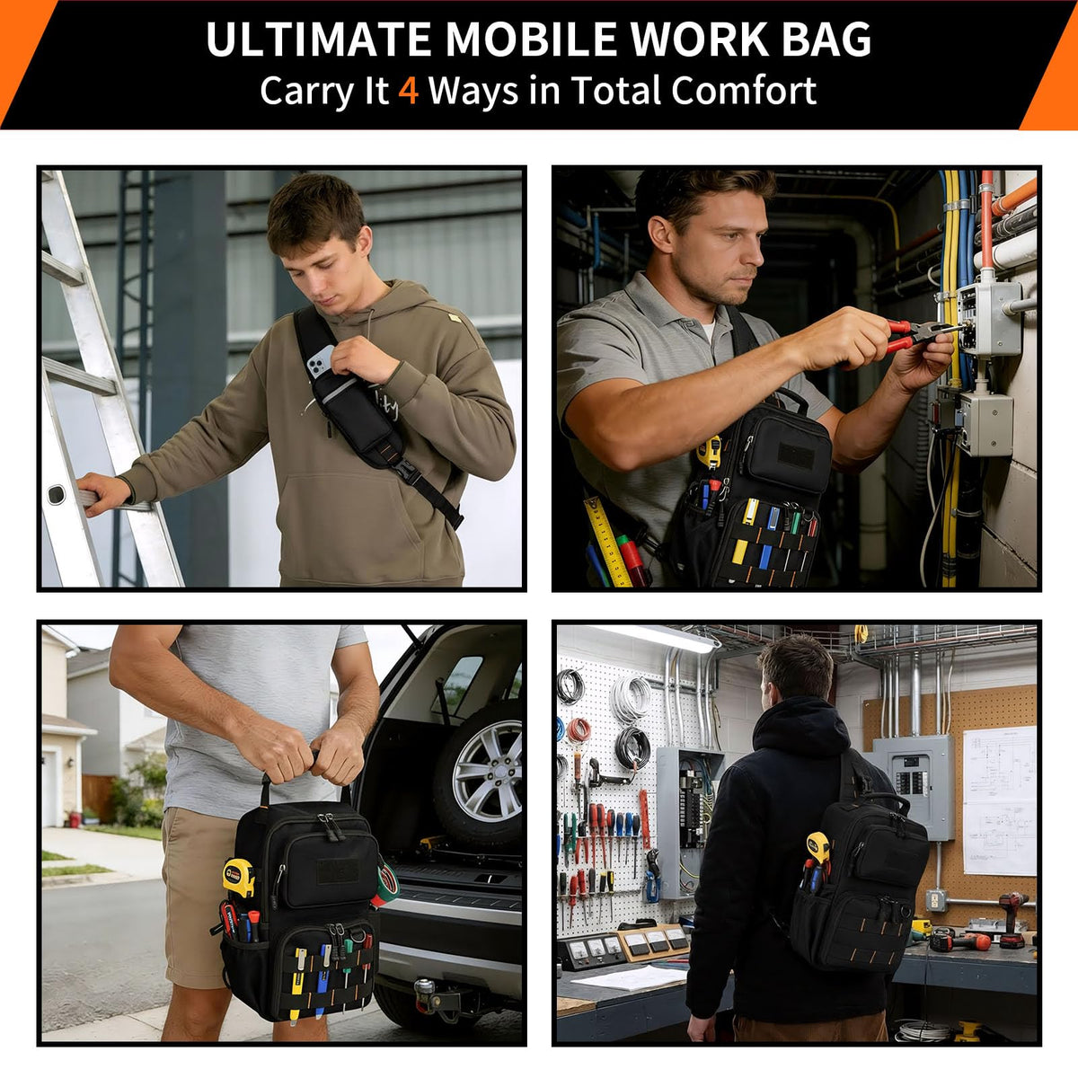 Rexmore phone pocket 19x8.5 cm for mid job tutorials.