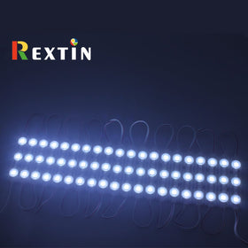 REXTiN white LED module with lens for even light distribution.