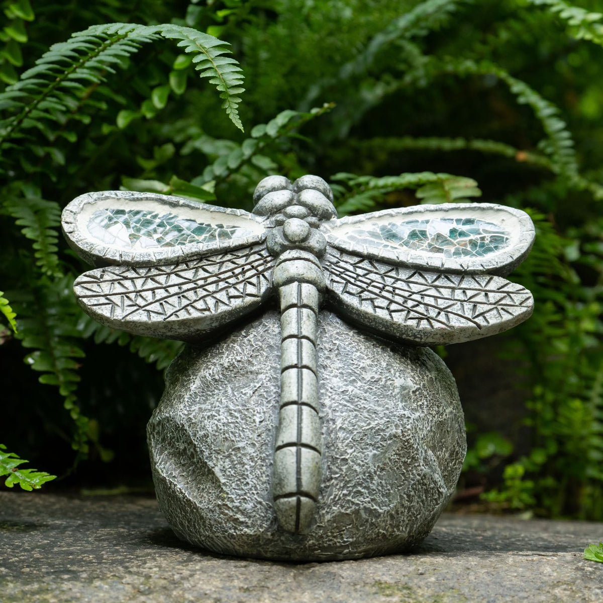 Rezpuao dragonfly garden statue night light brightening outdoor spaces