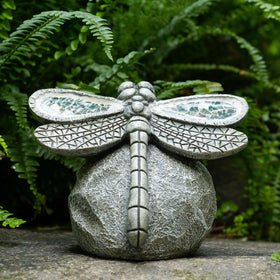 Rezpuao dragonfly garden statue night light brightening outdoor spaces