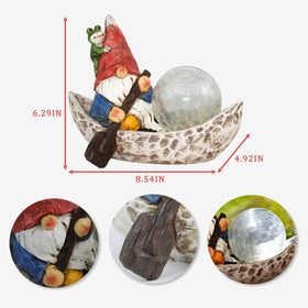 Rezpuao patio lawn ornament invites welcoming vibes at entrances and walkways.