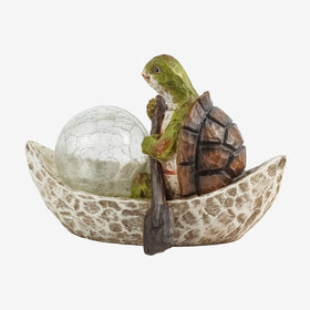 Rezpuao yard turtle decor ideal for sunrooms and courtyards.