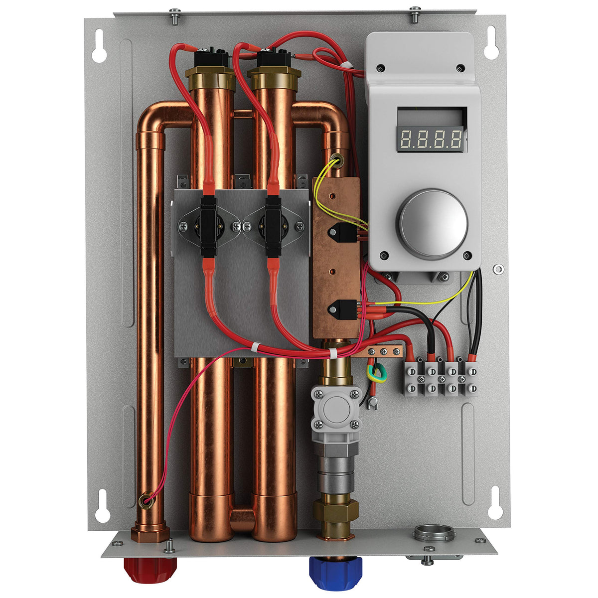 Rheem self-modulation adjusts power to match demand for efficiency.
