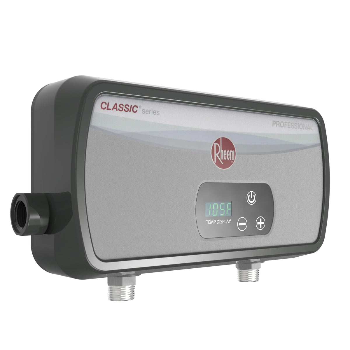 Rheem on-demand hot water delivery at the tap demonstrating fast warmth