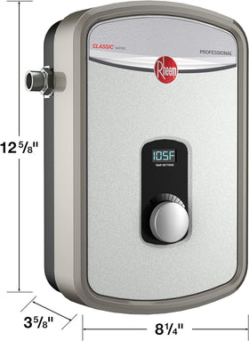 Rheem RTEX-13 copper heating elements for efficient hot water on demand.