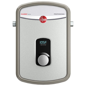 Rheem RTEX-11 control dial for precise temperature settings and on-demand water