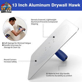 Rhibak 10-inch tapping knife demonstrates precise finishing and edge control.