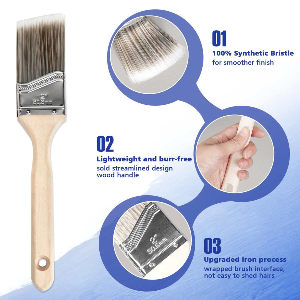 Rhibak 4-inch mini roller excels in tight spaces and edges