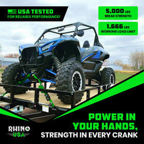 Rhino USA green kit ready for versatile cargo securing on the go.