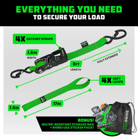 Rhino USA lifetime replacement card emphasizes durable, warranty-backed support.